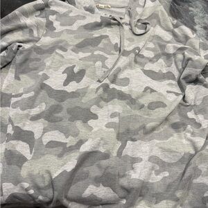 Gray Camouflage Women’s Shirt